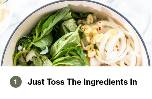 Toss the Ingredients in